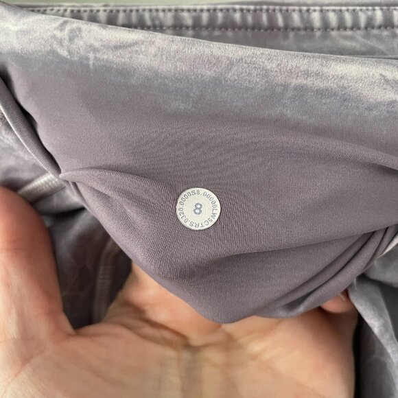 Lululemon 2020 Fast and Free Tight II 25" Ice Dye *Non-Reflective Purple Gray 8 - Picture 7 of 7